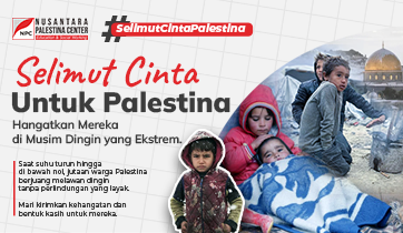 Selimut Cinta untuk Palestina: Hangatkan Mereka di Musim Dingin yang Ekstrem
