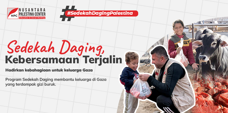 Beri Sedekah Daging, Kebersamaan Terjalin