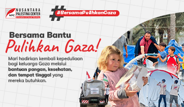 Bersama Bantu Pulihkan Gaza!