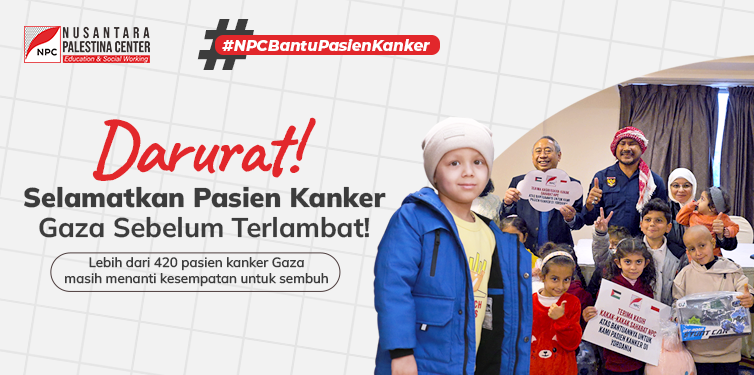 Darurat! Selamatkan Pasien Kanker Gaza Sebelum Terlambat!