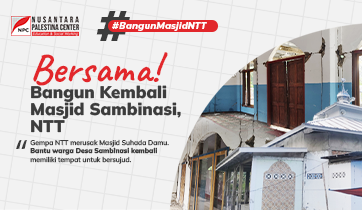 Bersama! Bangun Kembali Masjid Sambinasi, NTT