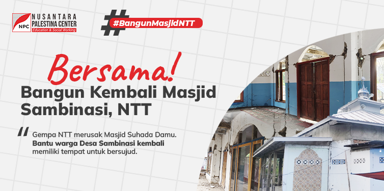 Bersama! Bangun Kembali Masjid Sambinasi, NTT