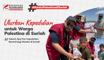 Ulurkan Kepedulian untuk Warga Palestina di Suriah