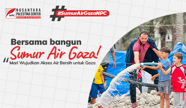 Bersama Bangun Sumur Air Gaza!